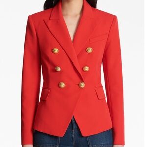 Balmain double-breasted wool blazer